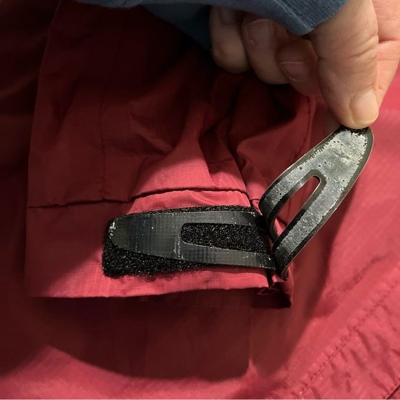 Vineyard Vines Martha’s Vineyard Men’s XXL Rain Jacket Burgundy Red Full Zip - Picture 15 of 16